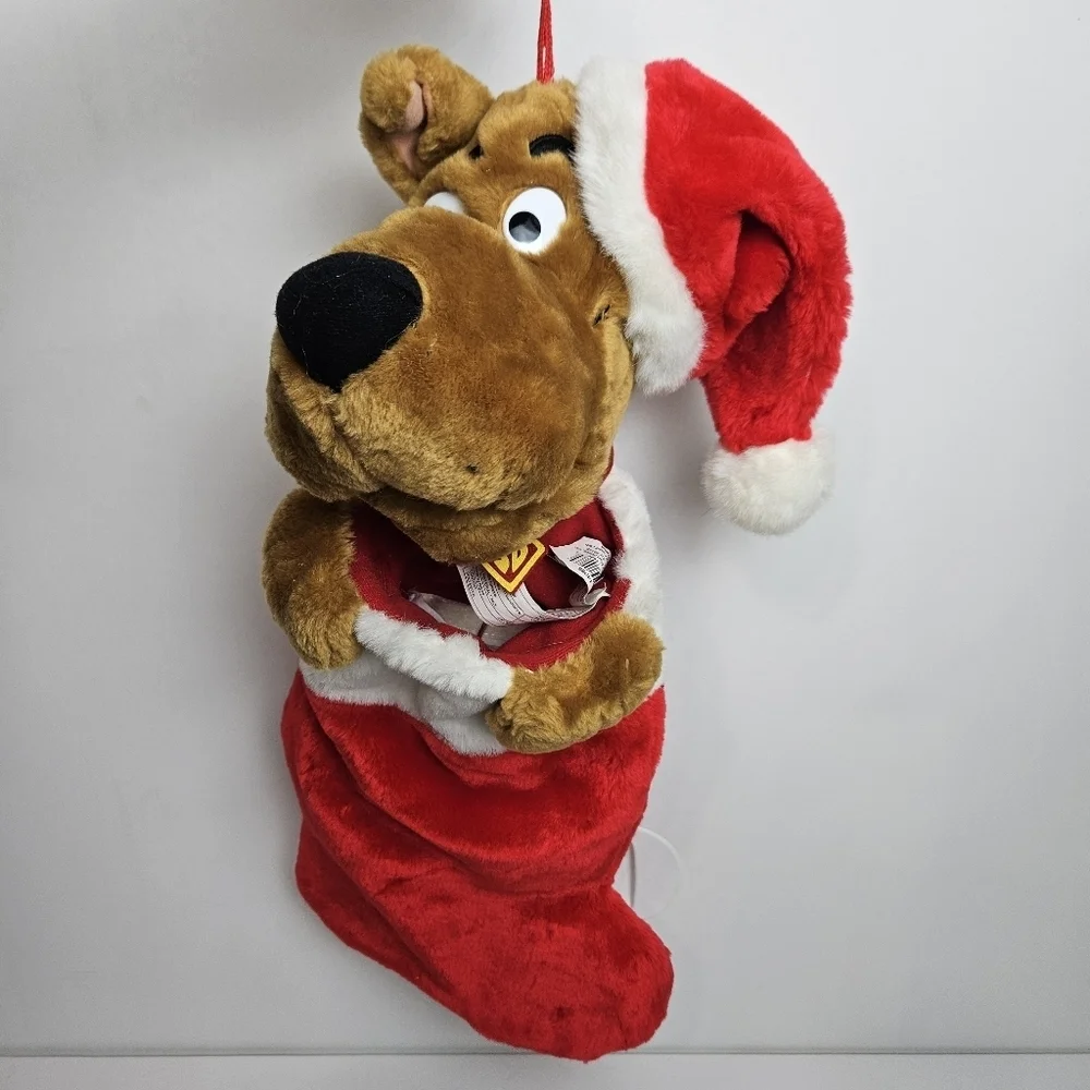 Scooby Doo Stocking Vintage Sings Christmas Songs